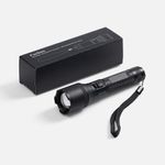 Фонарь аккумуляторный с фокусировкой луча FarSee (черный)