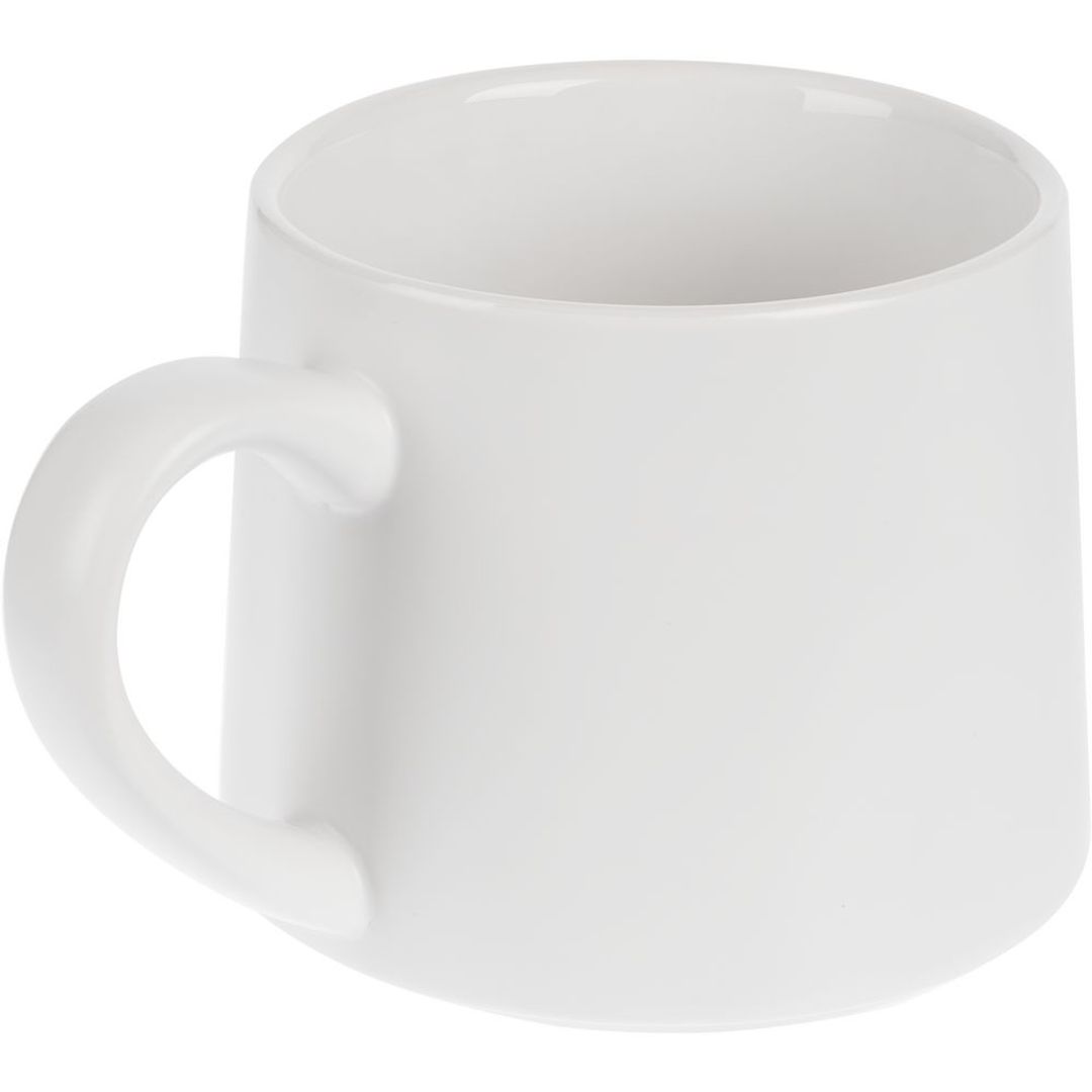 Кружка с подогревом и беспроводной зарядкой Dual Base Matt (Белая)