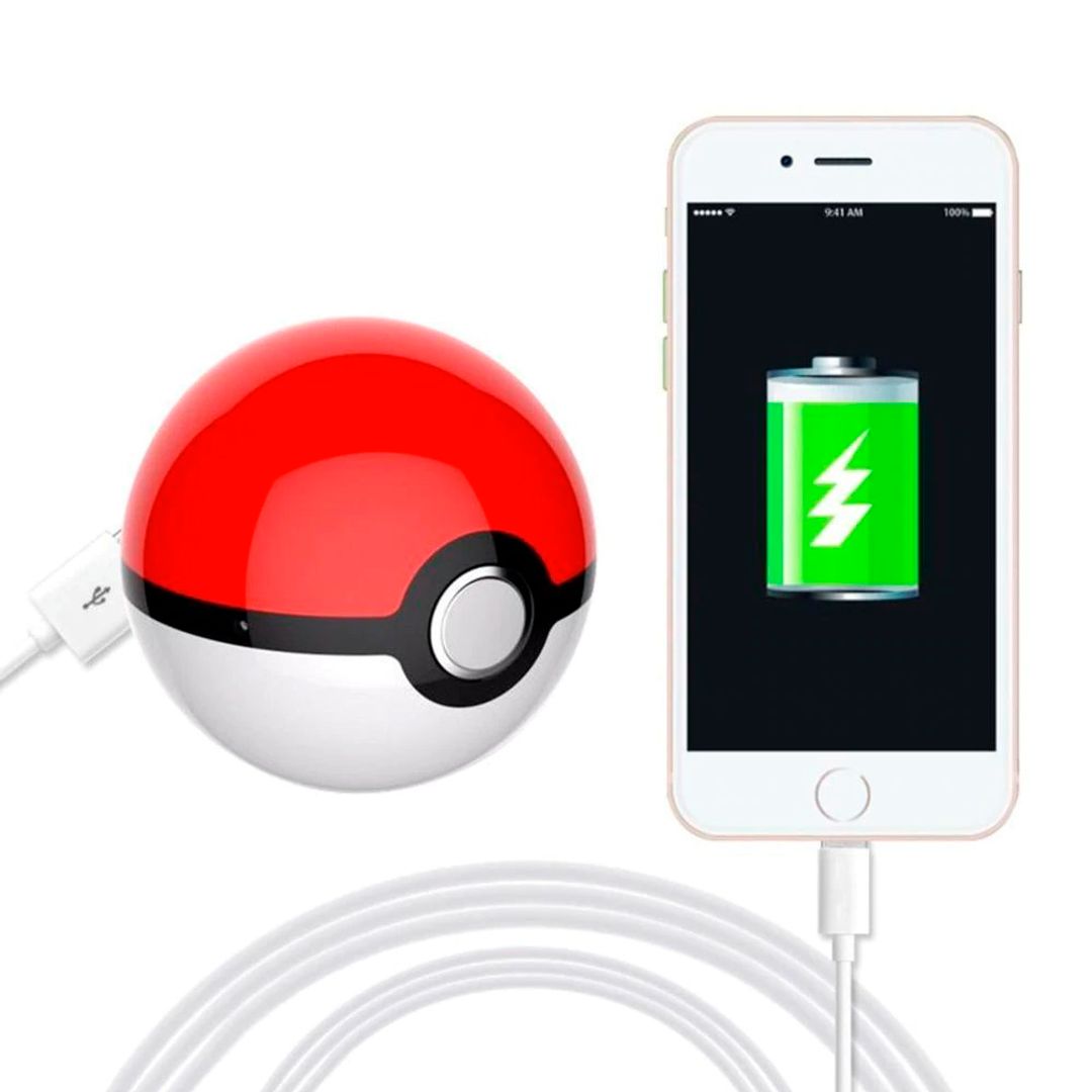Внешний аккумулятор Power Bank Покебол (10000 мАч) Внешний аккумулятор Power Bank Покебол (10000 мАч)