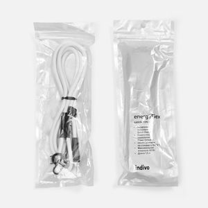 Кабель-ланьярд energyFlex Power Delivery 60 Вт (белый)