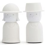 Солонка и перечница Mrs. Salt & Mr. Pepper (Белый)