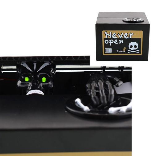 Копилка Скелет Воришка