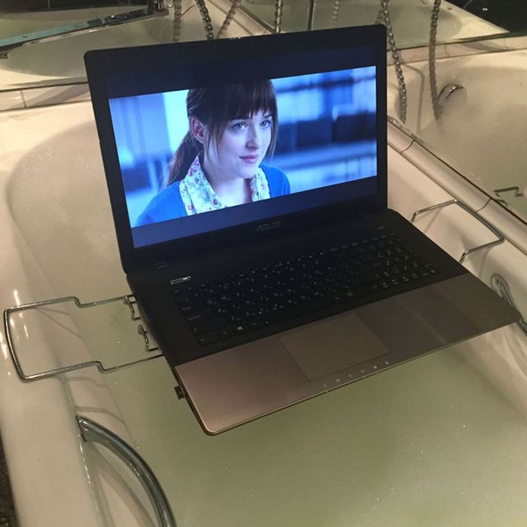 Столик для ванной Umbra Oasis 50 оттенков серого