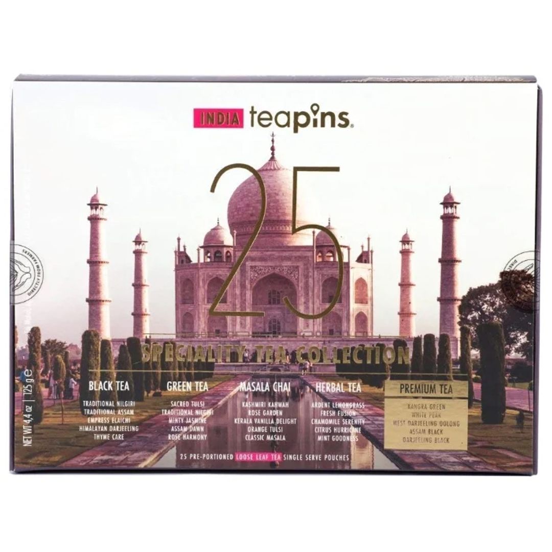 Коллекция листового чая India Teapins (25 видов, 125 г) Коллекция листового чая India Teapins (25 видов, 125 г)
