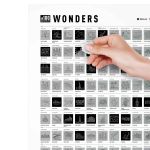 Скретч-постер 100 дел Wonders edition (Невероятные места)