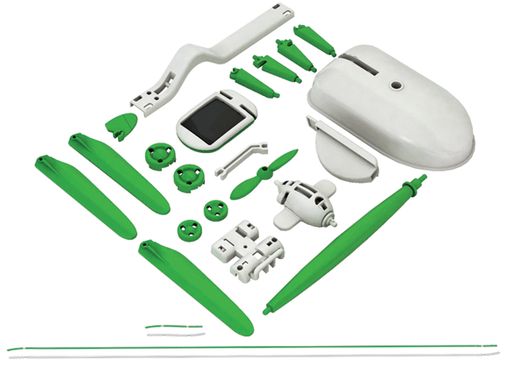 Робот Трансформер на солнечной батарее 6 в 1