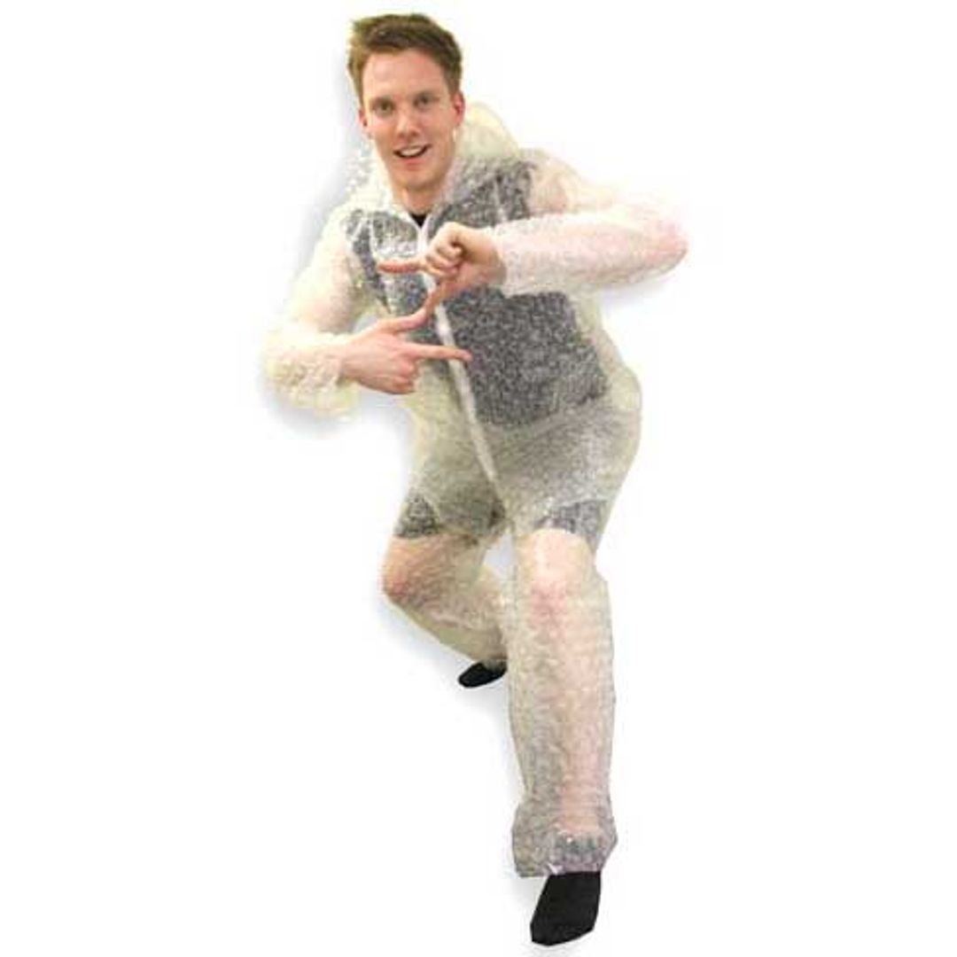 Костюм из пупырчатой пленки Bubble Wrap Costume (thumbsUp!) купить по
