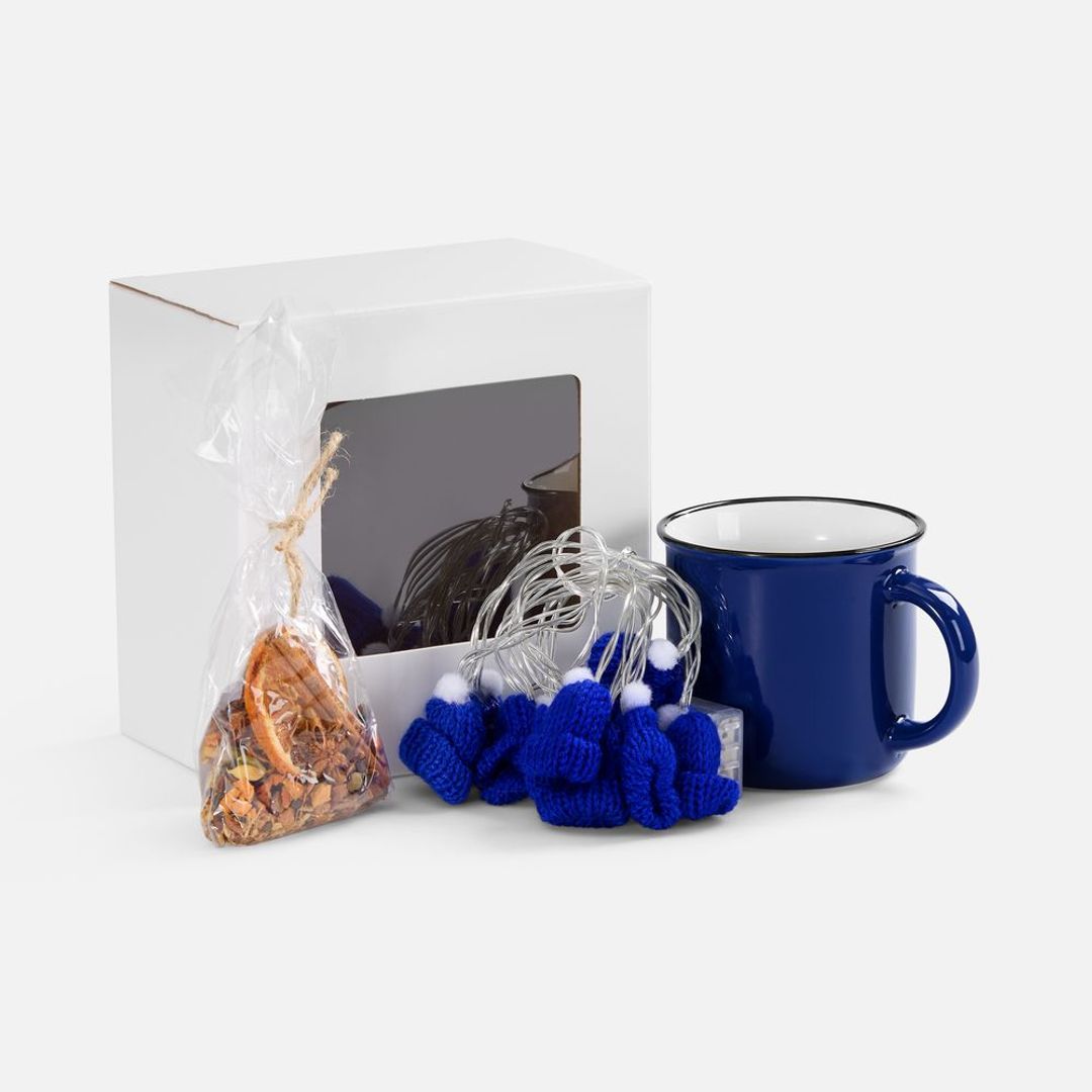 Подарочный набор Warm Holly (синий) Подарочный набор Warm Holly (синий)