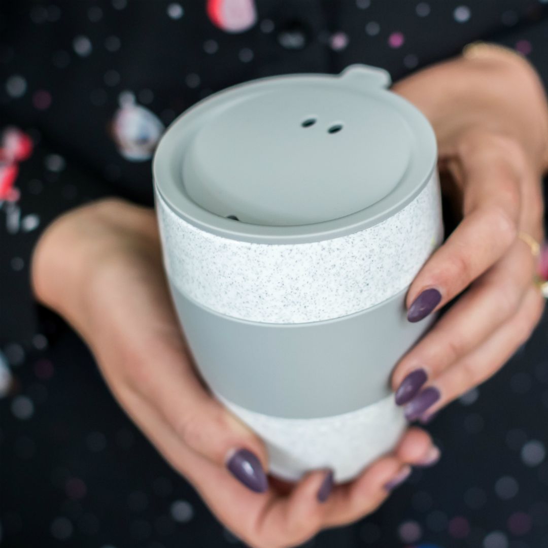 Термокружка Aroma To Go Organic синяя (400 мл)