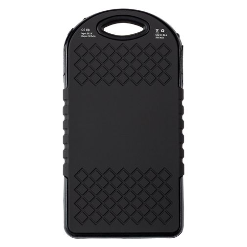 Внешний аккумулятор с солнечной батареей Harthill (5000 мАч) Внешний аккумулятор с солнечной батареей Harthill (5000 мАч)