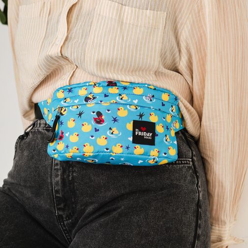 Поясная сумка Утиные сторисы Поясная сумка Утиные сторисы