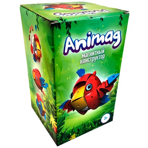 Магнитный конструктор Animag Попугай Магнитный конструктор Animag Попугай