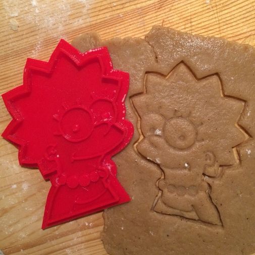 Форма для печенья Lisa Simpson Форма для печенья Lisa Simpson