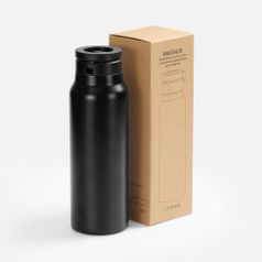 Термобутылка Magnus с магнитным держателем для телефона (черный)