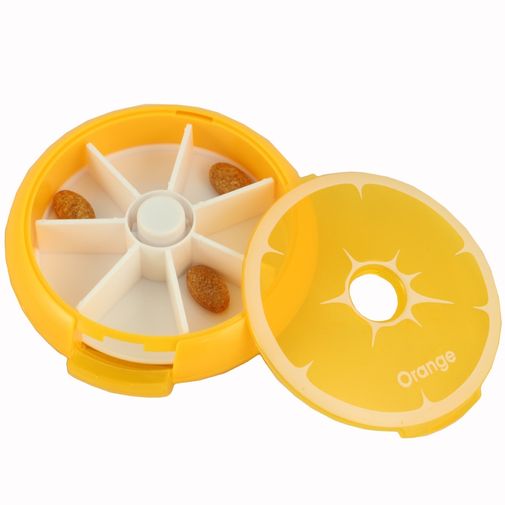 Таблетница Цитрус (Апельсин) Со снятой верхней крышкой Таблетница Цитрус (Апельсин) Со снятой верхней крышкой