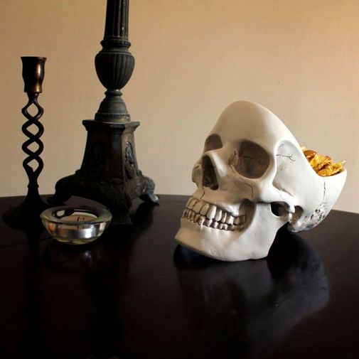 Настольный органайзер Череп Skull