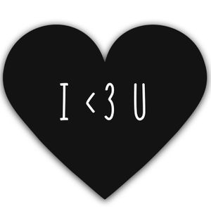 Валентинка I love U