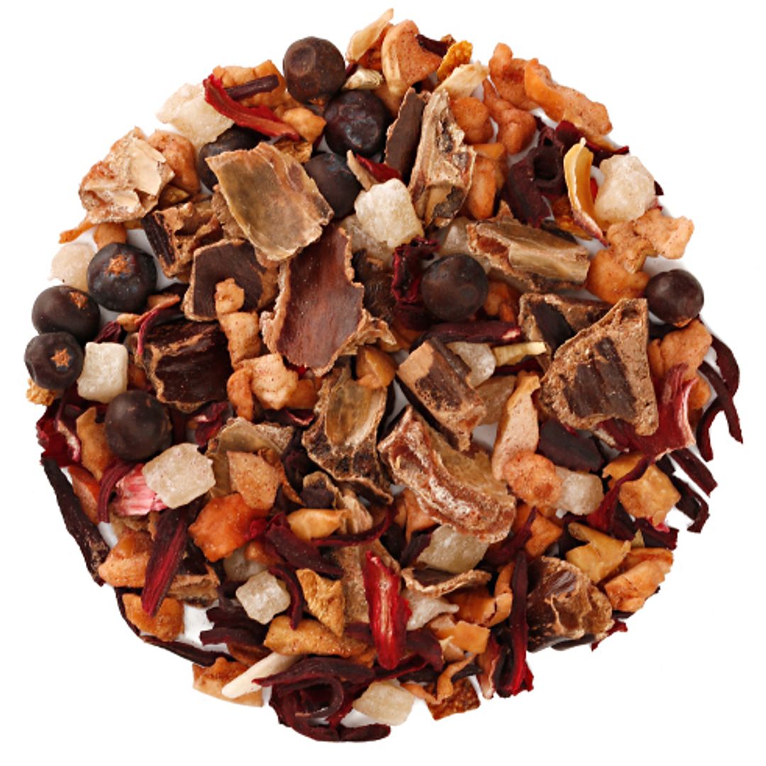 Ароматный фруктовый чай (кэроб, каркаде, яблоко) (75 г) Ароматный фруктовый чай (кэроб, каркаде, яблоко) (75 г)