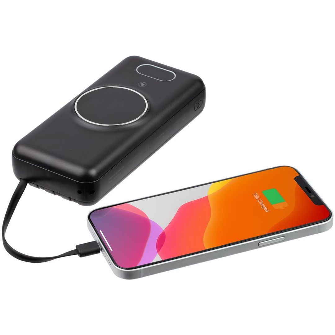 Внешний аккумулятор с функцией беспроводной зарядки Omni Qi (20000 мАч)