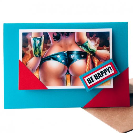 Открытка Wonder Woman (Вариант 2) Открытка Wonder Woman (Вариант 2)