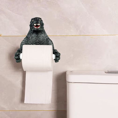 Держатель для туалетной бумаги Годзилла