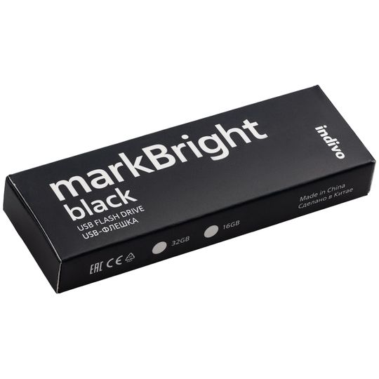 Флешка markBright с подсветкой логотипа 16 Гб
