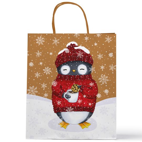                           Подарочный пакет Пингвин
                