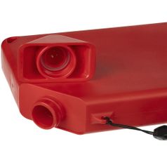 Плоская бутылка для воды Flacon (красный) Плоская бутылка для воды Flacon (красный)