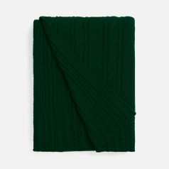 Плед Remitt (темно-зеленый (хвойный))