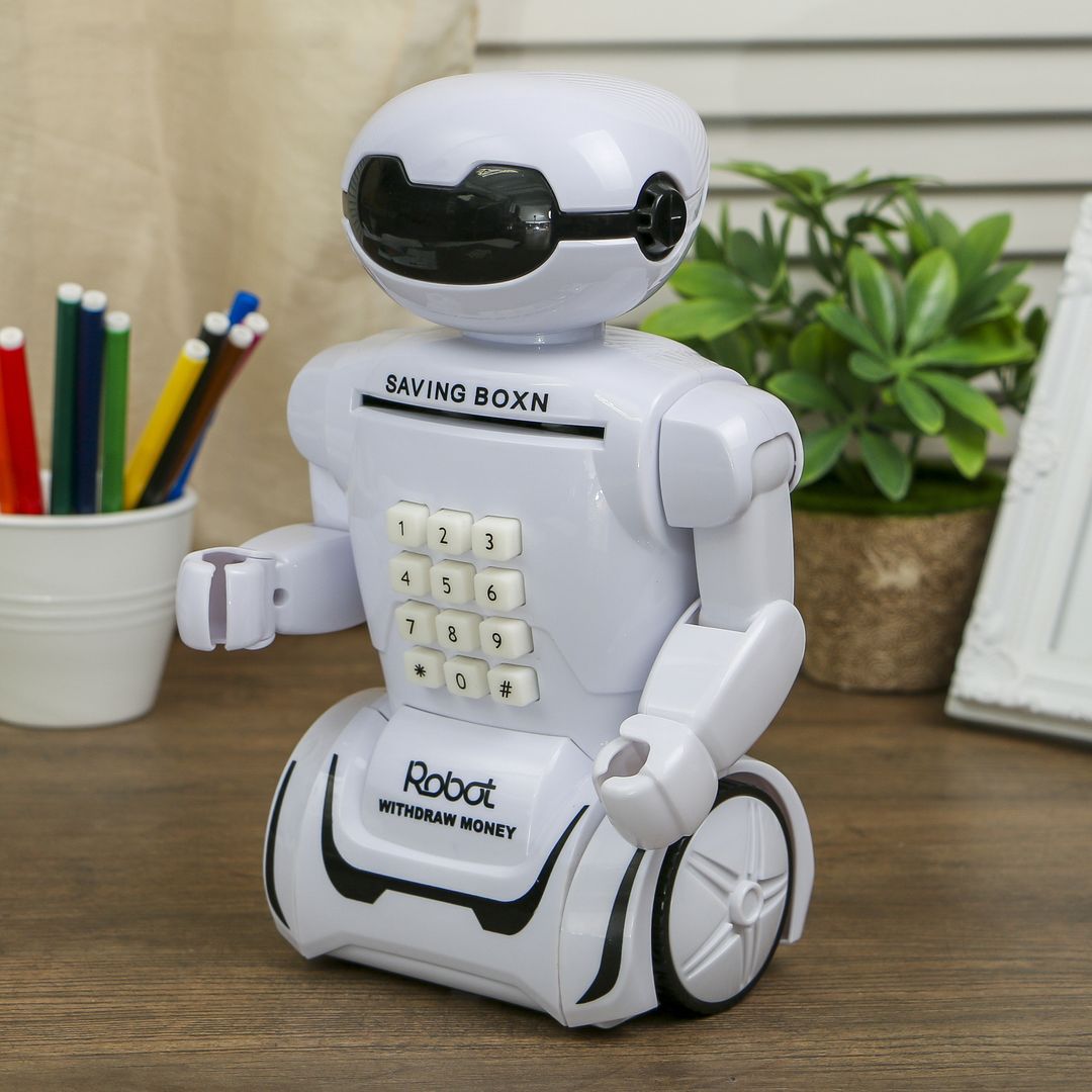 Копилка-светильник Робот