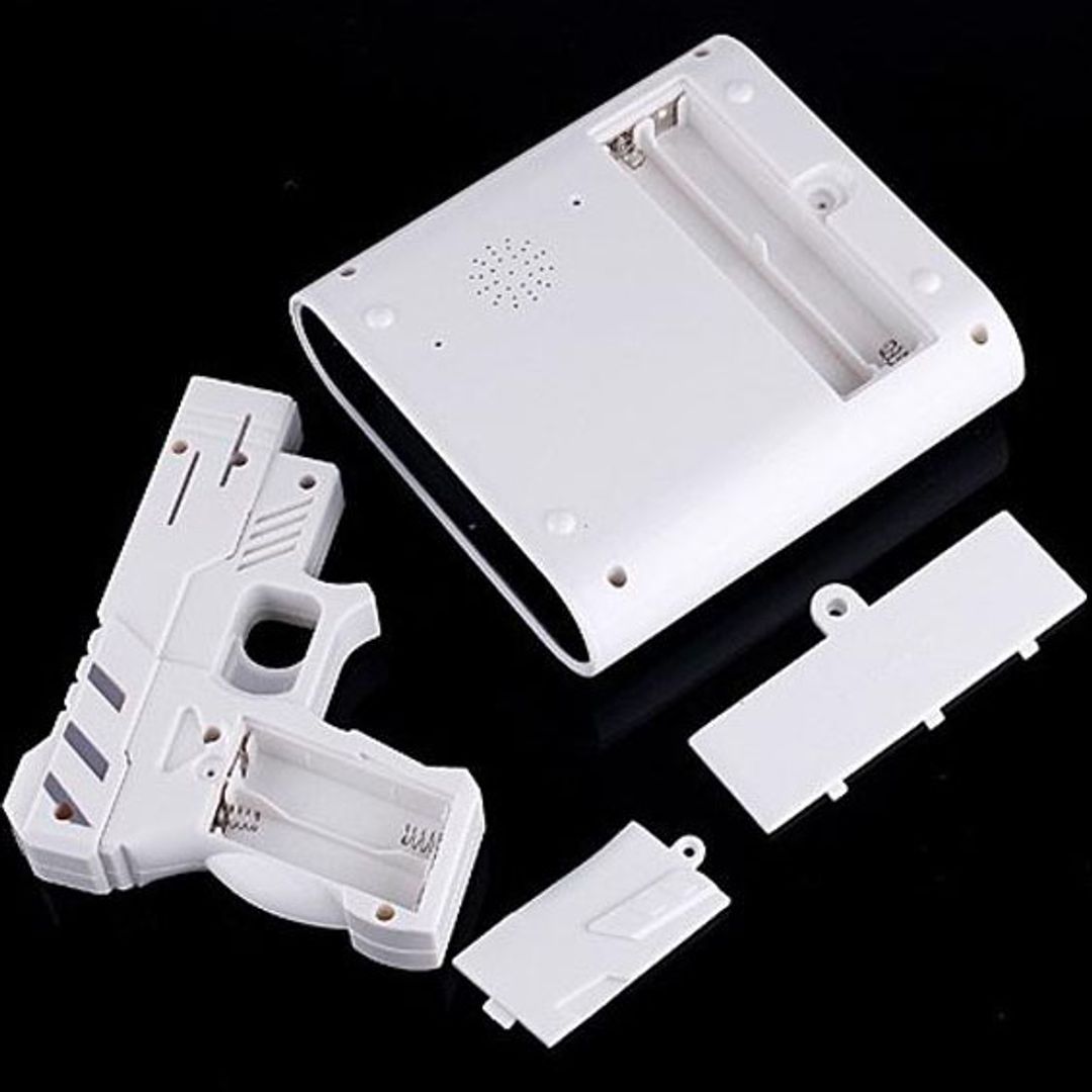 Будильник с мишенью Белый