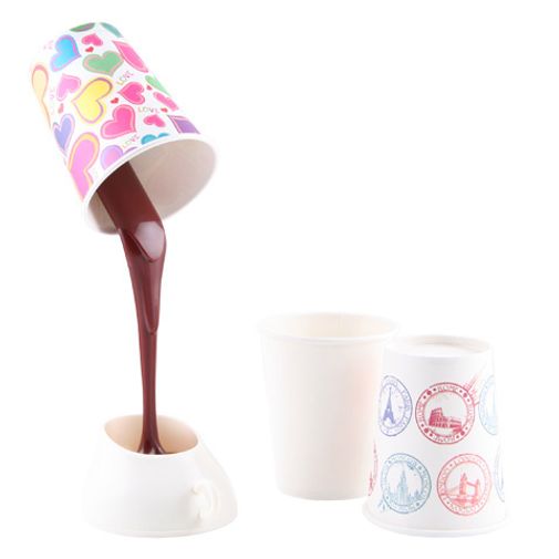 Светильник Выливающийся кофе Сменные стаканчики-абажуры