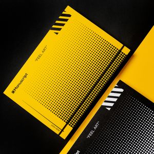 Скетчбук Off-yellow Dot (A5 Plus)