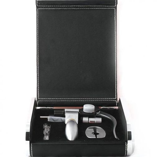 Винный набор Люкс В открытом футляре Винный набор Люкс В открытом футляре