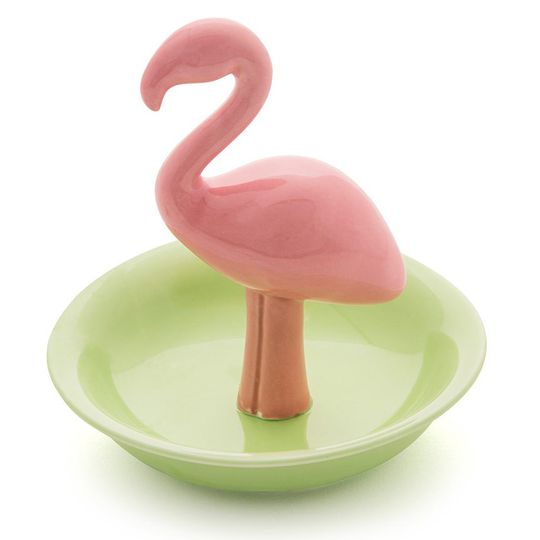 Подставка для колец Розовый фламинго