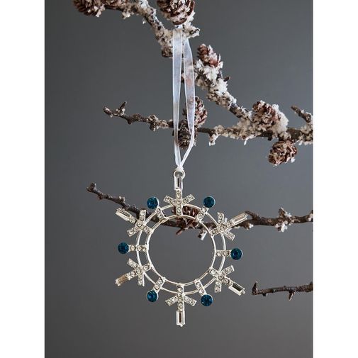 Набор елочных украшений Christmas diamonds из коллекции New Year Essential, 4 шт.