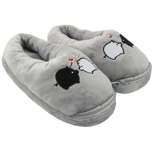 Тапочки с подогревом от USB Свинки