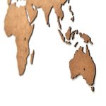 Декоративная Карта мира Wall Decoration Brown mini