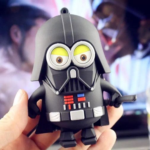 Внешний аккумулятор Power Миньон Darth Vader