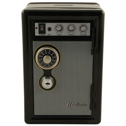 Копилка Сейф Гитарный комбик Metal Safe Вид дверцы