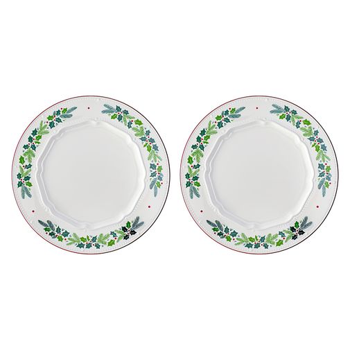 Набор из двух тарелок Nordic winter из коллекции New Year Essential, 26,5 см