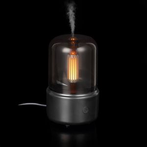 Увлажнитель-ароматизатор с подсветкой mistFlicker (черный)
