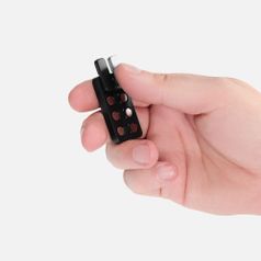 Антистресс-кликер Clacky (черный с серебристым) Антистресс-кликер Clacky (черный с серебристым)