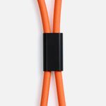 Кабель-ланьярд energyFlex Power Delivery 60 Вт (оранжевый)