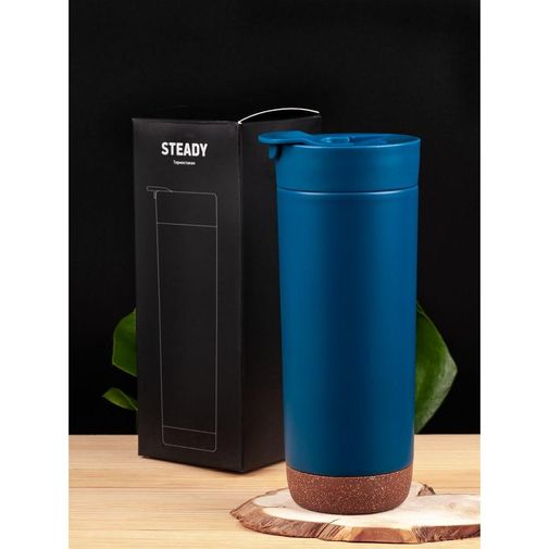 Термостакан Steady (Синий)