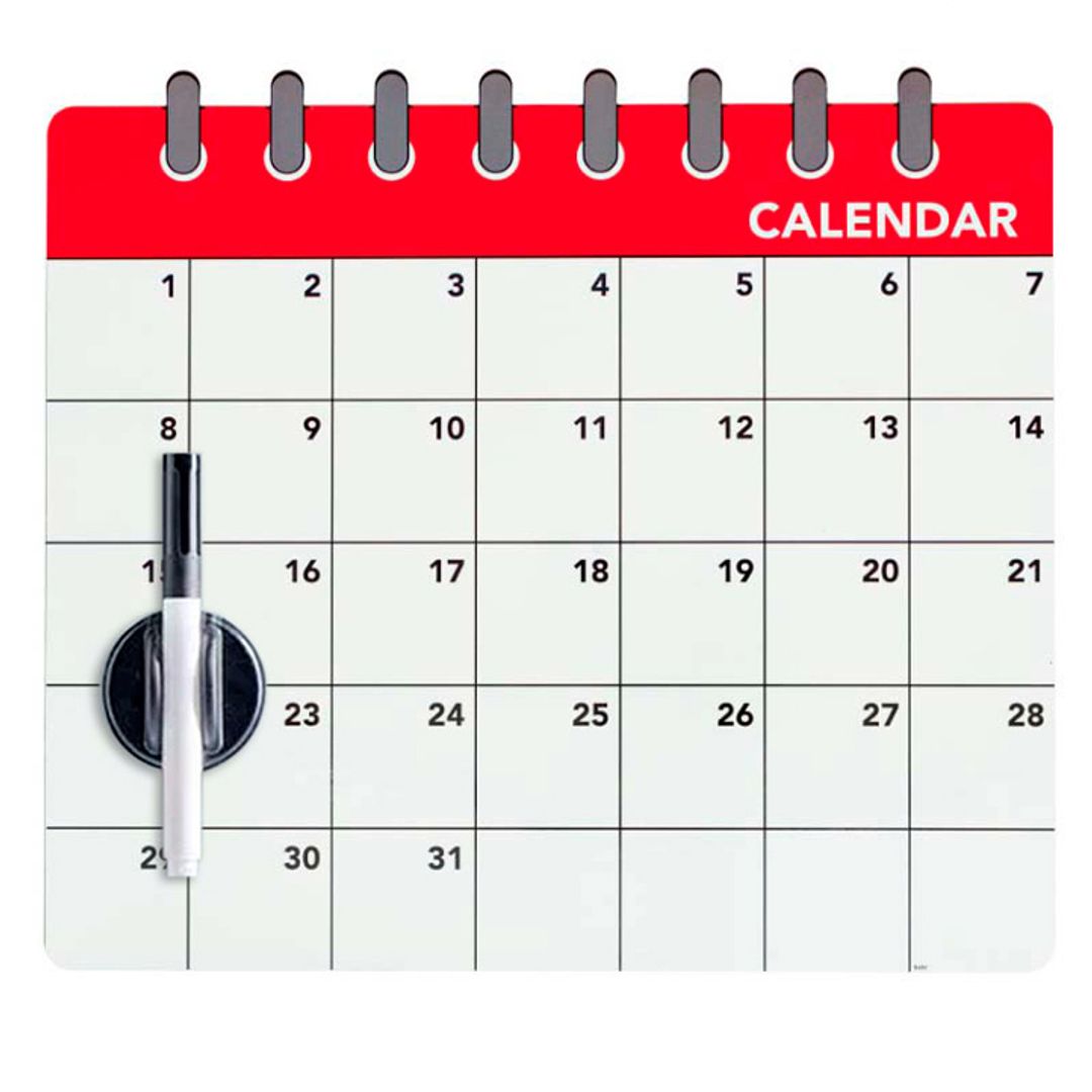 Магнитная доска с маркером Calendar