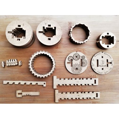 Конструктор-шкатулка Kryptos (модель для сборки, оригинал!) Конструктор-шкатулка Kryptos (модель для сборки, оригинал!)