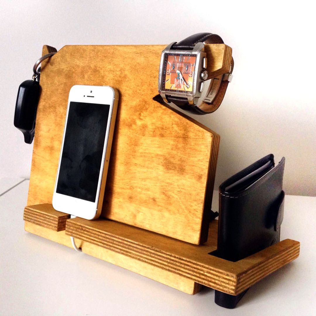 Подставка-органайзер для гаджетов Masterded (Дуб) Все нужное под рукой Подставка-органайзер для гаджетов Masterded (Дуб) Все нужное под рукой