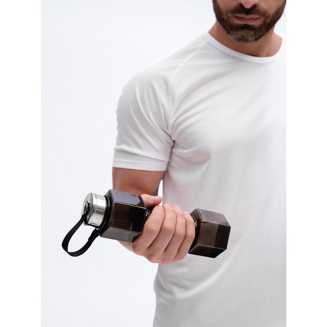 Бутылка для воды Hantelis (черный)