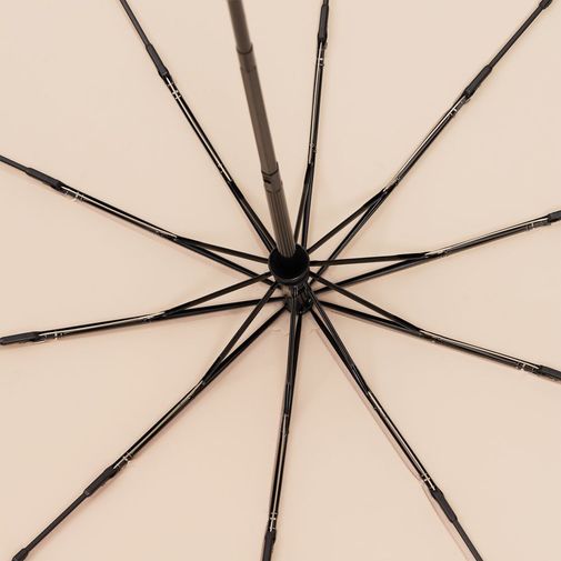 Зонт складной Cloudburst в подарочной упаковке (бежевый) Зонт складной Cloudburst в подарочной упаковке (бежевый)
